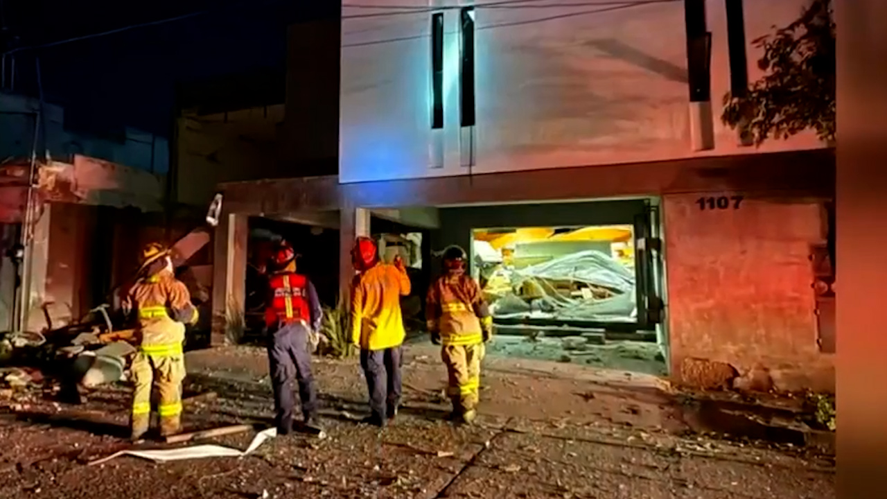 Tanque de gas explota en Aguascalientes; más de 20 viviendas dañadas
