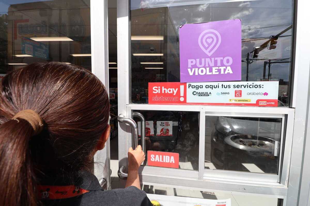 En Torreón, instalarán Puntos Violeta en TSM y estadio de béisbol.| Verónica Rivera