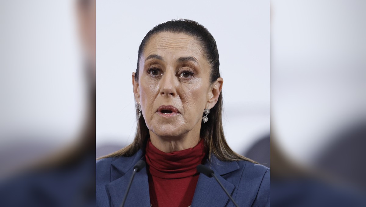 Claudia Sheinbaum indicó que su primer informe de gobierno será en Palacio Nacional | EFE