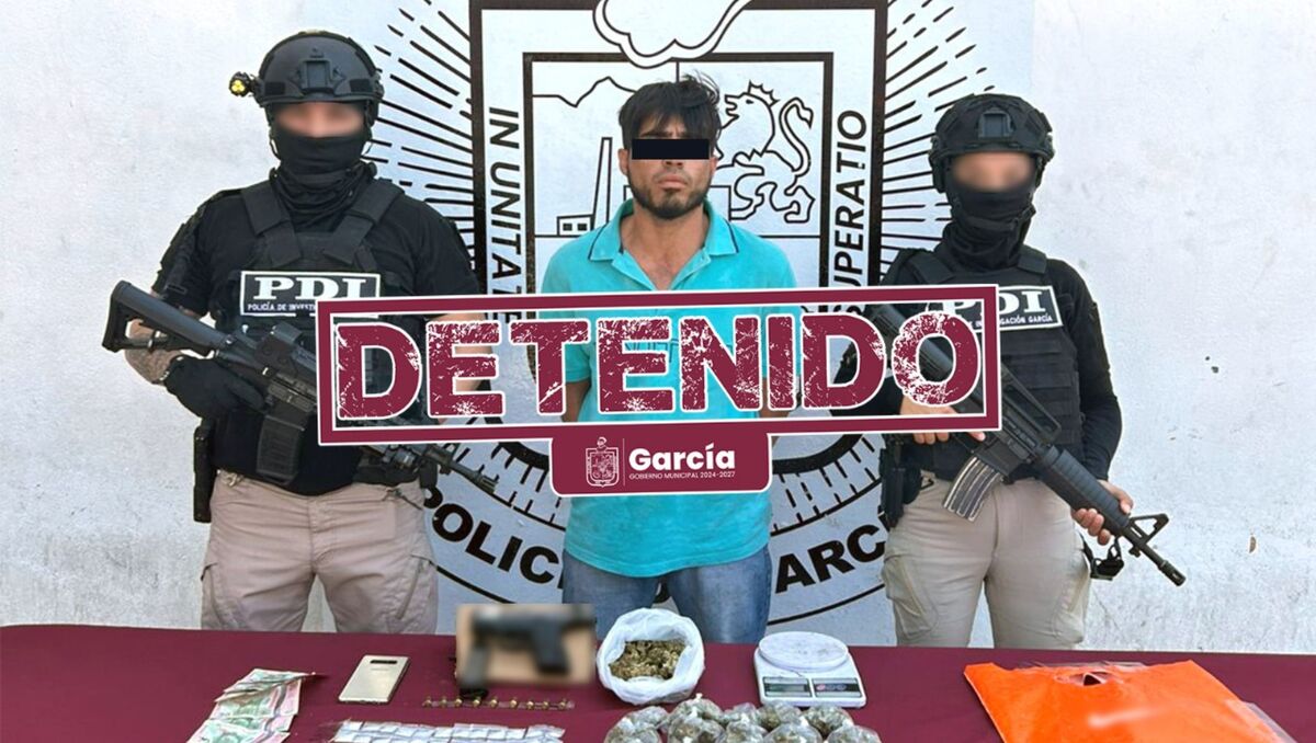 El detenido fue identificado como Luis Ángel "N". | Especial.