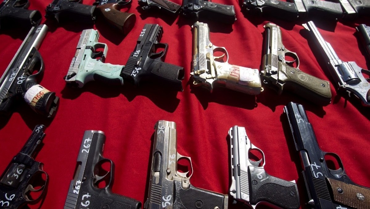 En julio se aseguraron 33 armas en León.