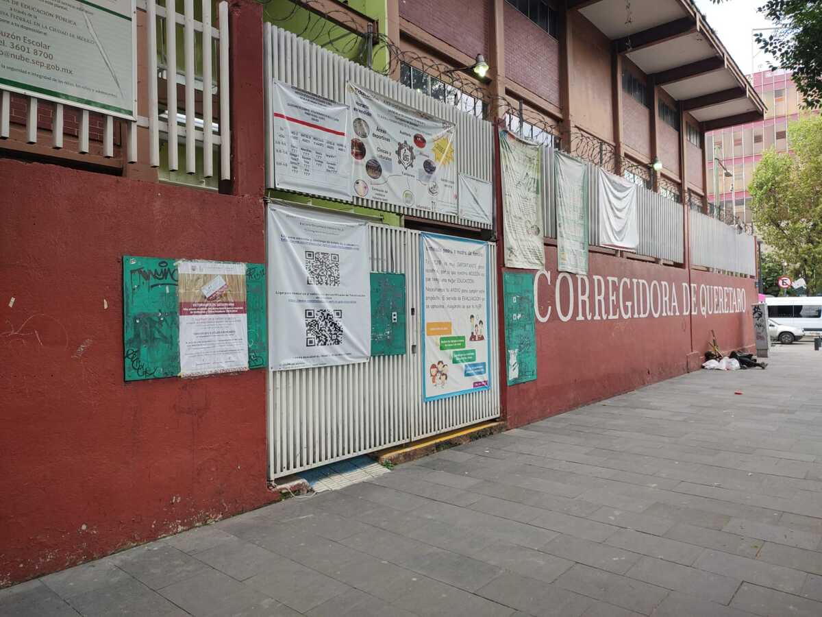 Escuela en Centro de CdMx cercana a la zona de tolerancia 420.