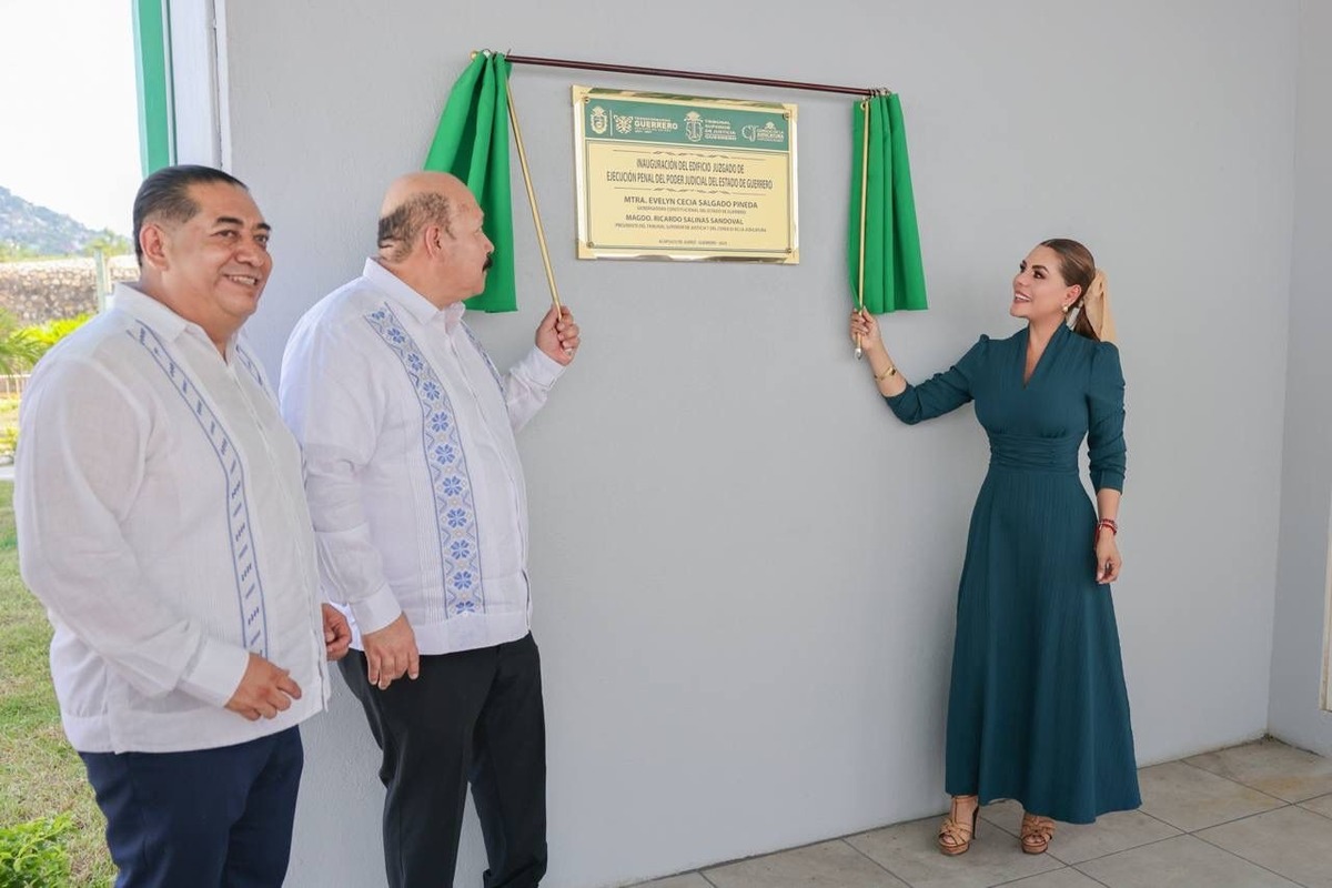 Gobernadora Evelyn Salgado inaugura juzgado penal en Acapulco | Especial