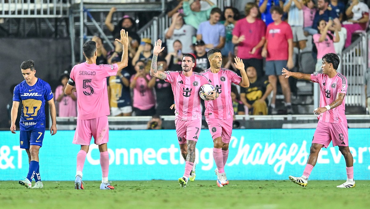 Inter Miami avanza a los cuartos de final de la Leagues Cup 2025 tras eliminar a Pumas (Imago7)