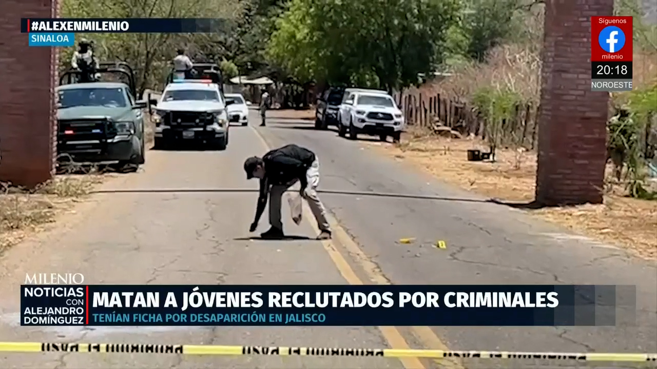 Jóvenes desaparecidos en Jalisco son hallados sin vida tras enfrentamientos en Culiacán