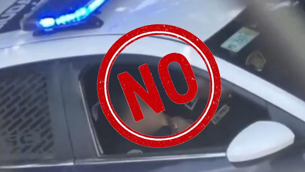 Los policías captados en patrulla en la Ciudad de México han sido identificados por la SSC | Especial