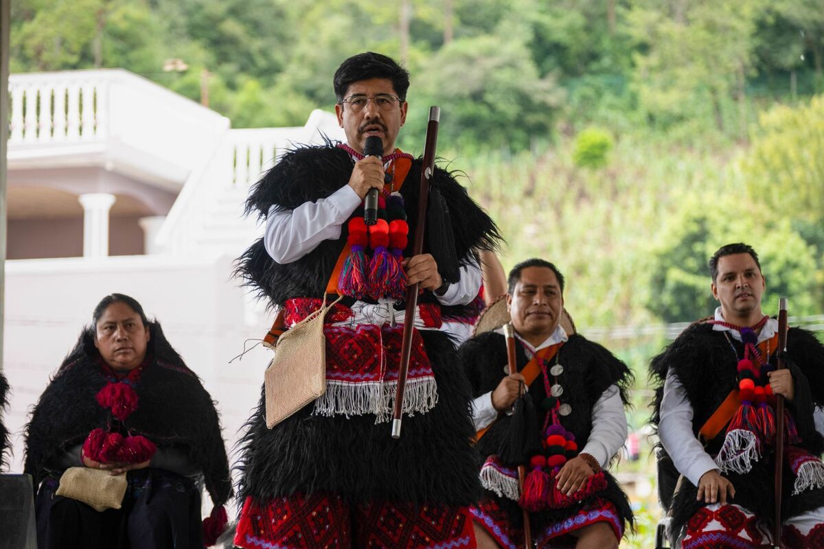 El presidente electo de la Corte realizó una gira de agradecimiento en Los Altos de Chiapas. | Cuartoscuro