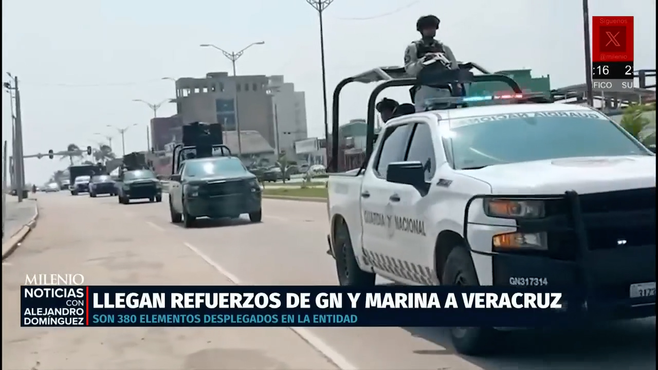 Refuerzan seguridad en el norte de Veracruz con 380 elementos federales