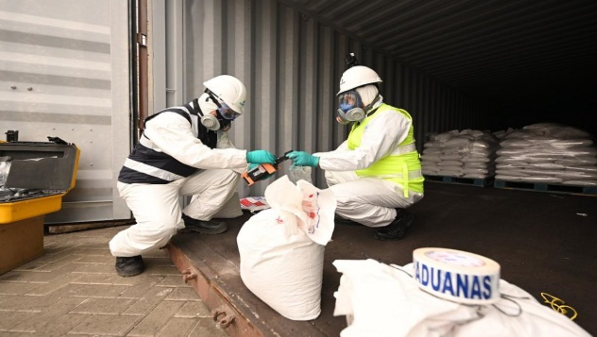 Aseguramiento de un cargamento de mercurio mexicano en Perú en julio de 2025 | SUNAT