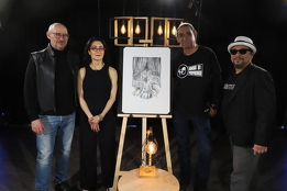Avelina Lésper, Eko de la Garza, "Lobito" y Aldo Acuña en el Arte de la canción
