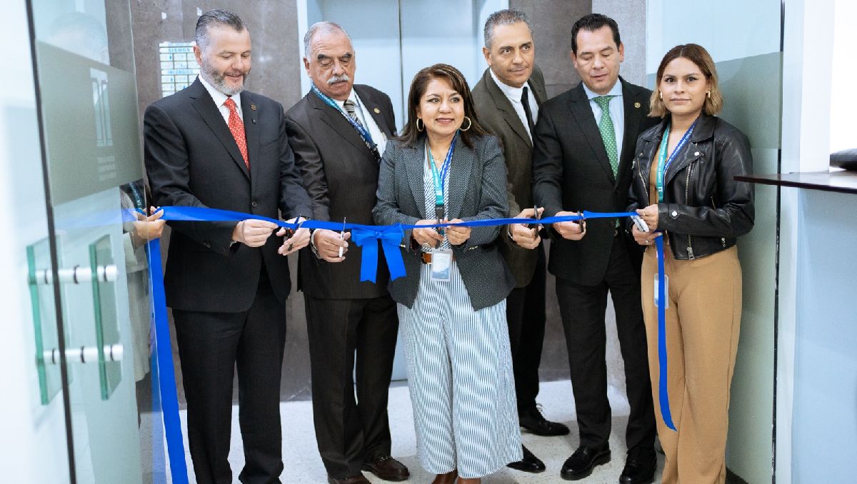 Becker Ania indicó que las instalaciones del TRIJAEM en Tlalnepantla son dignas y eficientes. Foto: (Especial)