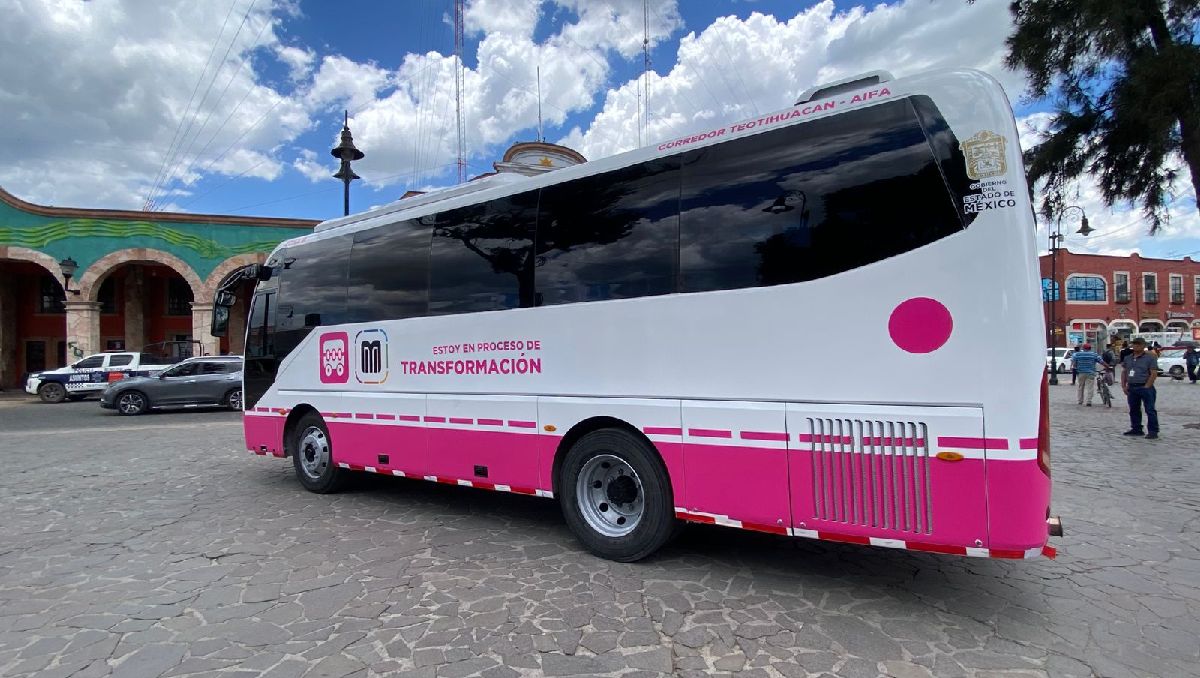 Los nuevos camiones cruzarán 5 municipios hasta llegar al AIFA. Foto: (Especial)