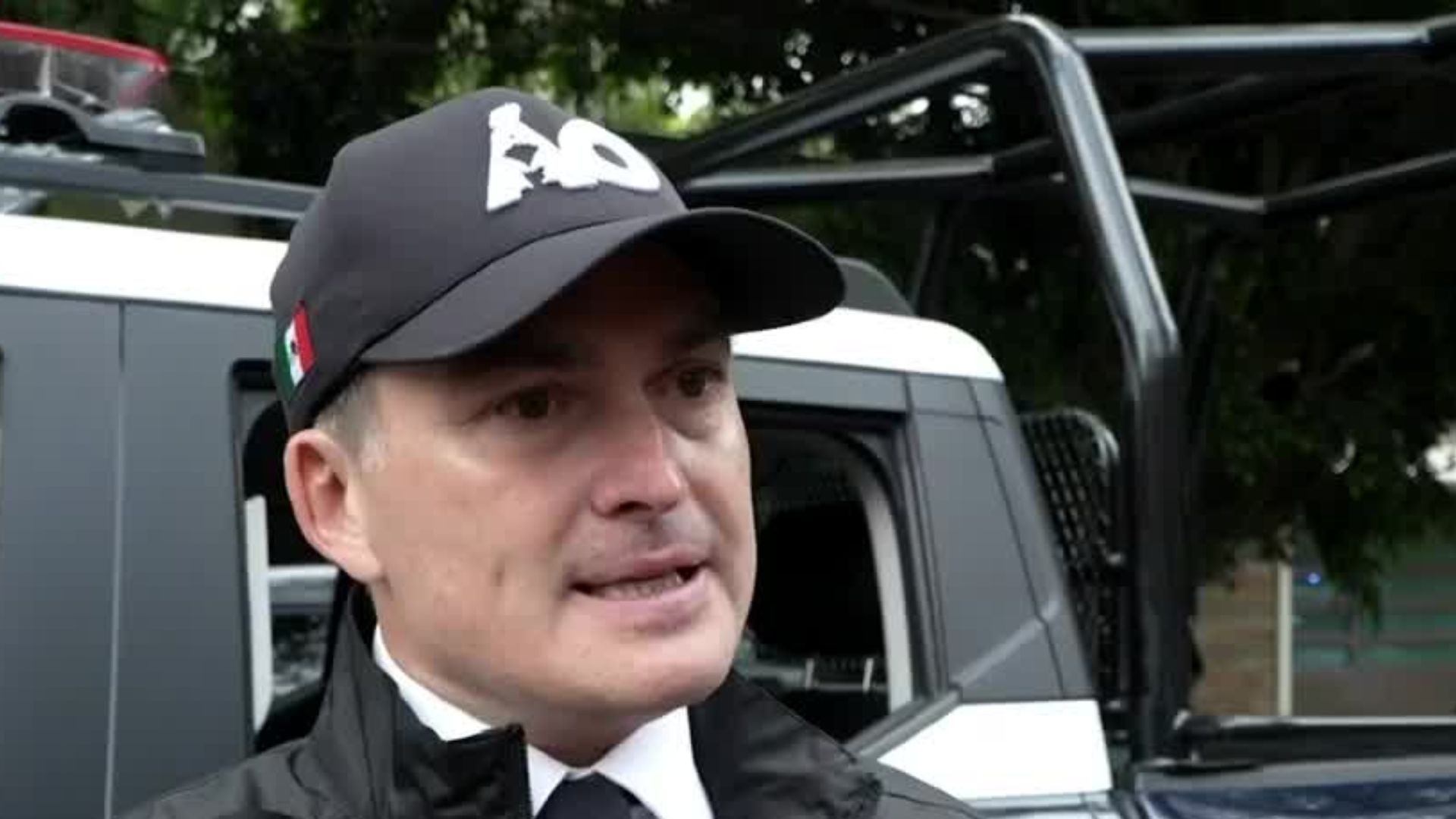 En la CdMx, el alcalde de Álvaro Obregón presenta una nueva flota de patrullas