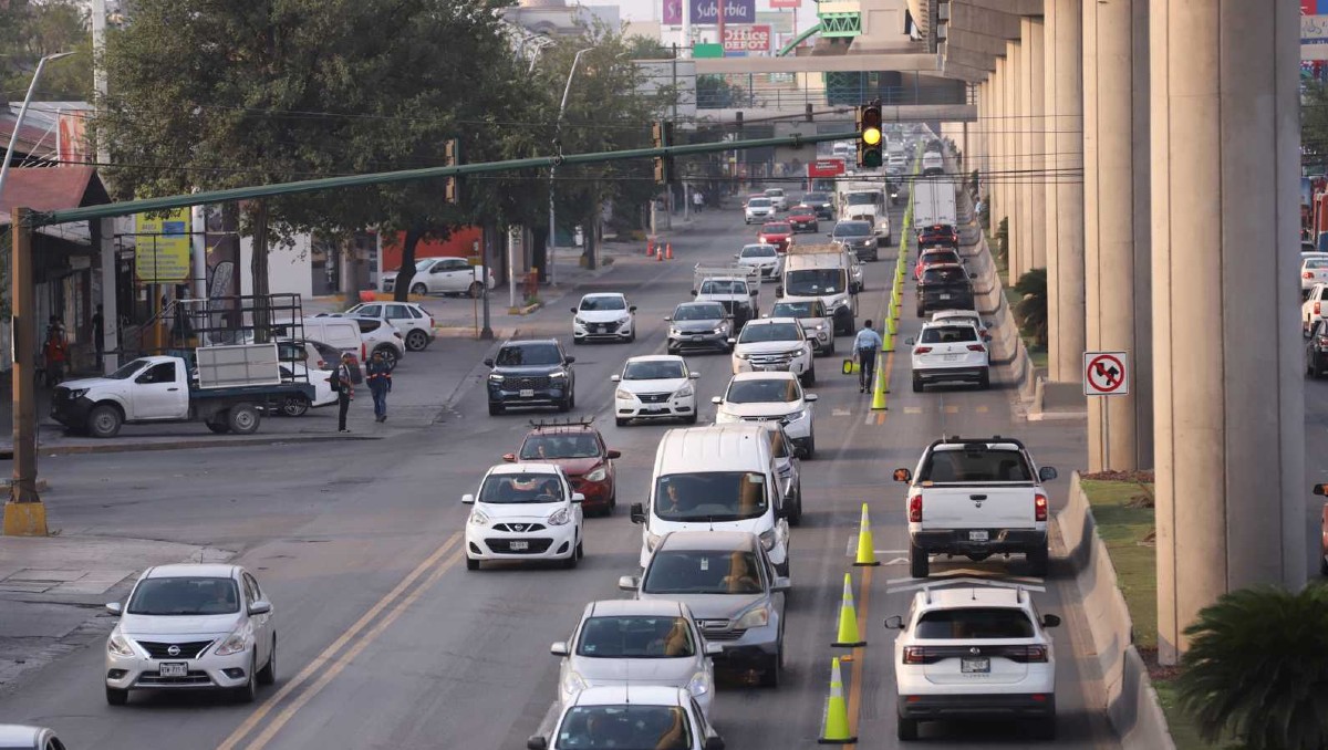 Contraflujo implementado por el municipio de San Nicolás de los Garza en avenida Universidad | Luis Guerra