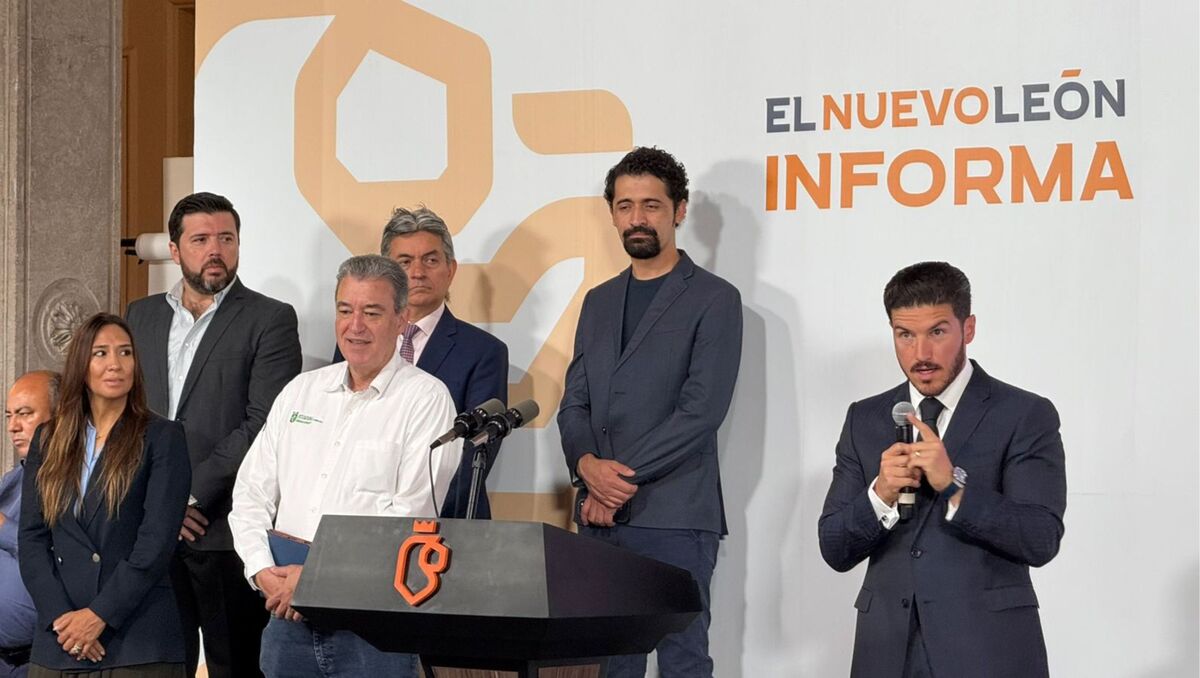 EL gobernador hizo el anuncio en el Nuevo León Informa. | Víctor González.