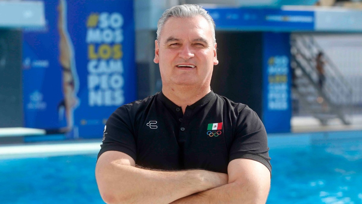 Iván Bautista es la mente detrás del equipo de clavados mexicano (Fernando Carranza)