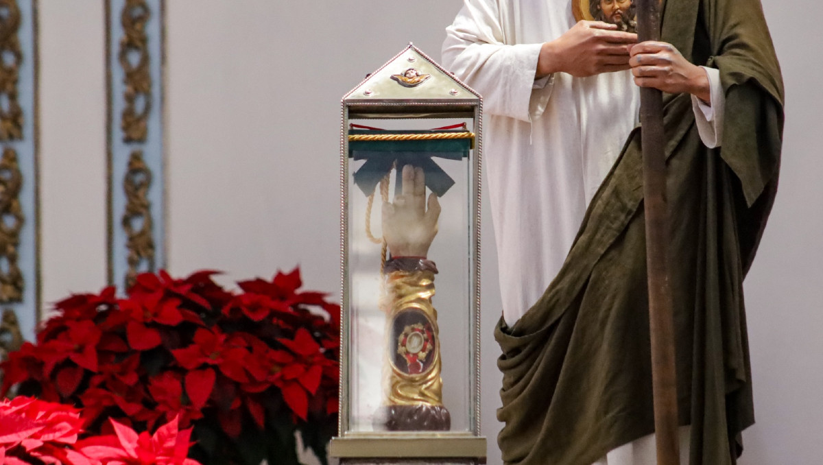 Reliquia de Sn Judas Tadeo llegan de nuevo a Puebla | Agencia Es Imagen