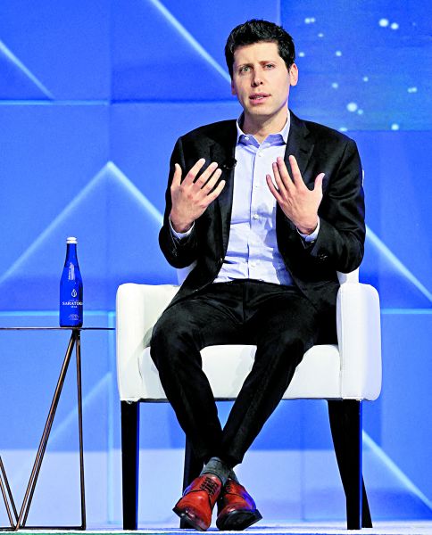 Sam Altman, director ejecutivo de la matriz de ChatGPT. CARLOS BARRIA/REUTERS
