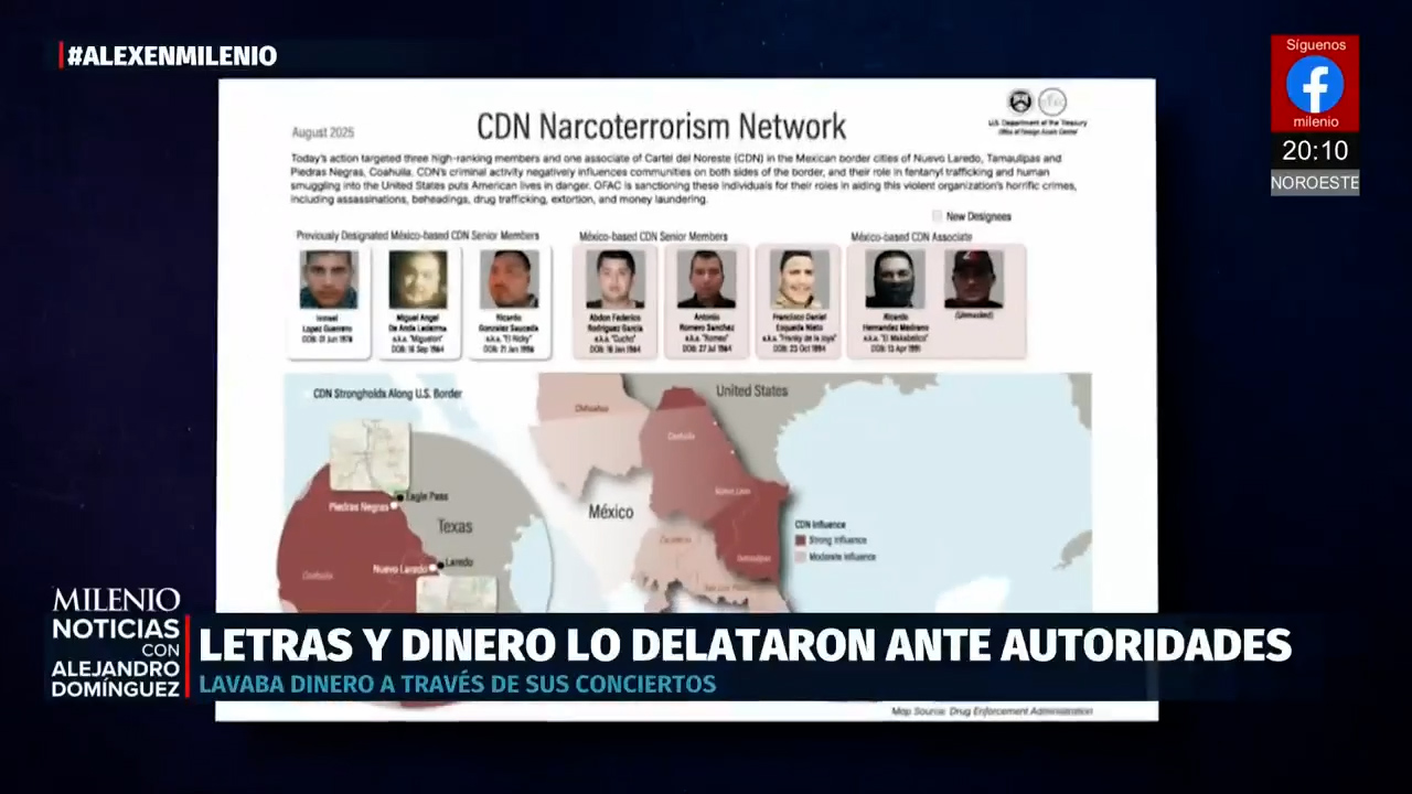 YouTube borra canal de Makabelico tras acusación por lavado para el Cártel del Noreste