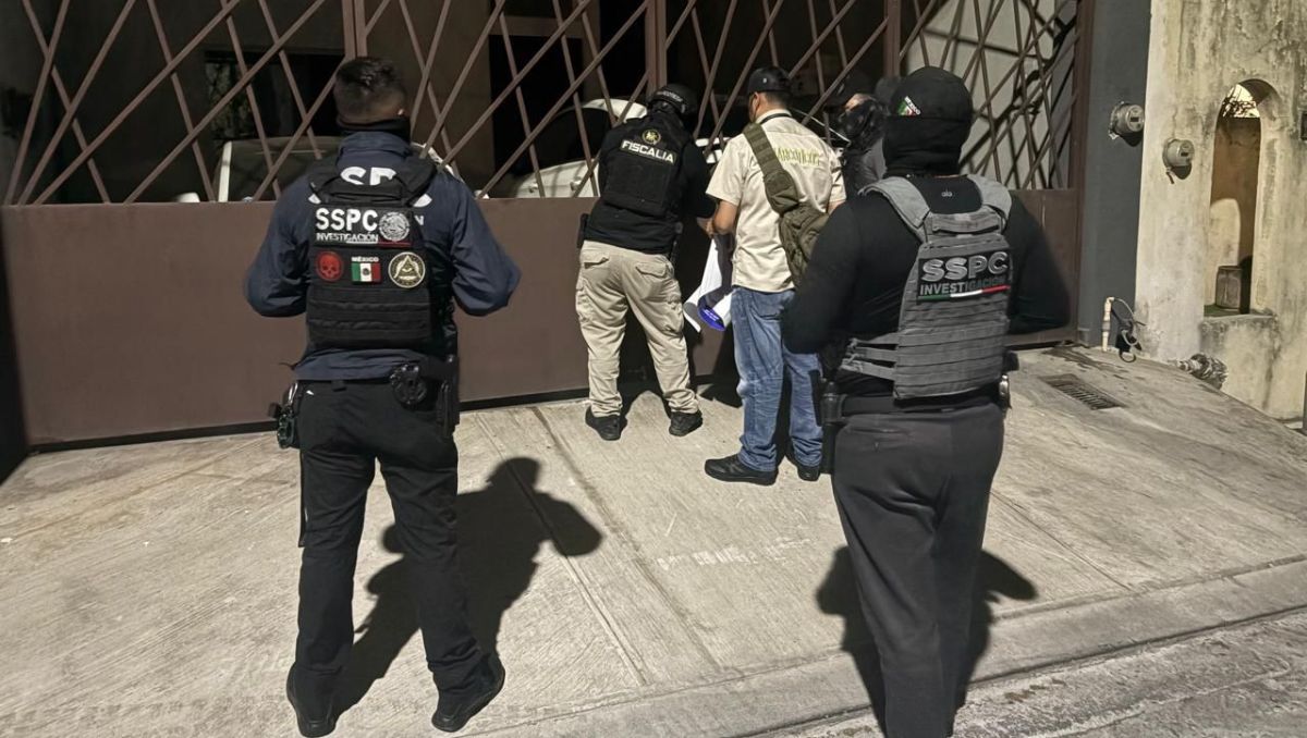 El cateo se realizó la noche del miércoles sobre la calle José Tomás Cuéllar. Especial