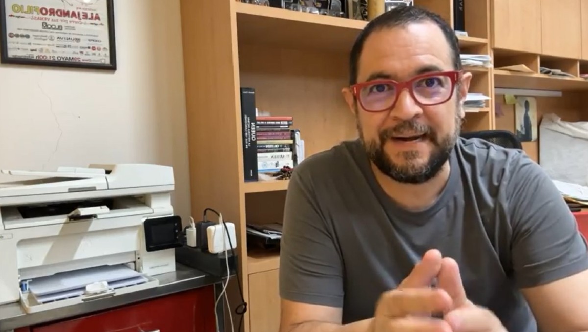 Alejandro Barbosa habló de la protesta para exigir medicamentos para pacientes de cáncer (Especial)