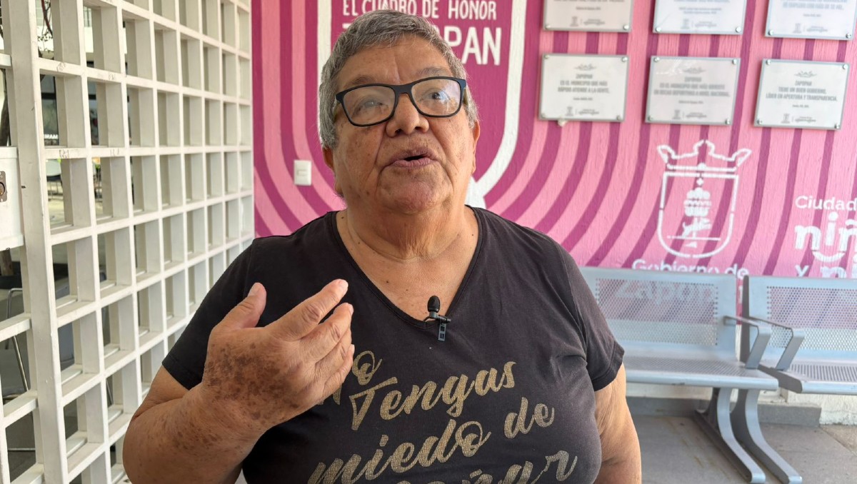 Amparito Flores se motiva al ir cada día al CEMAM en Zapopan (Fátima Briceño)