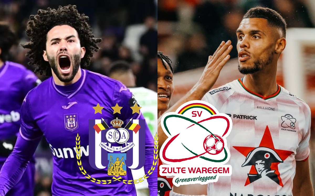 Anderlecht vs Zulte Waregem. EN VIVO partido de la Liga de Bélgica 2025 HOY (Instagram @cesarh_33/@esseveeofficial)