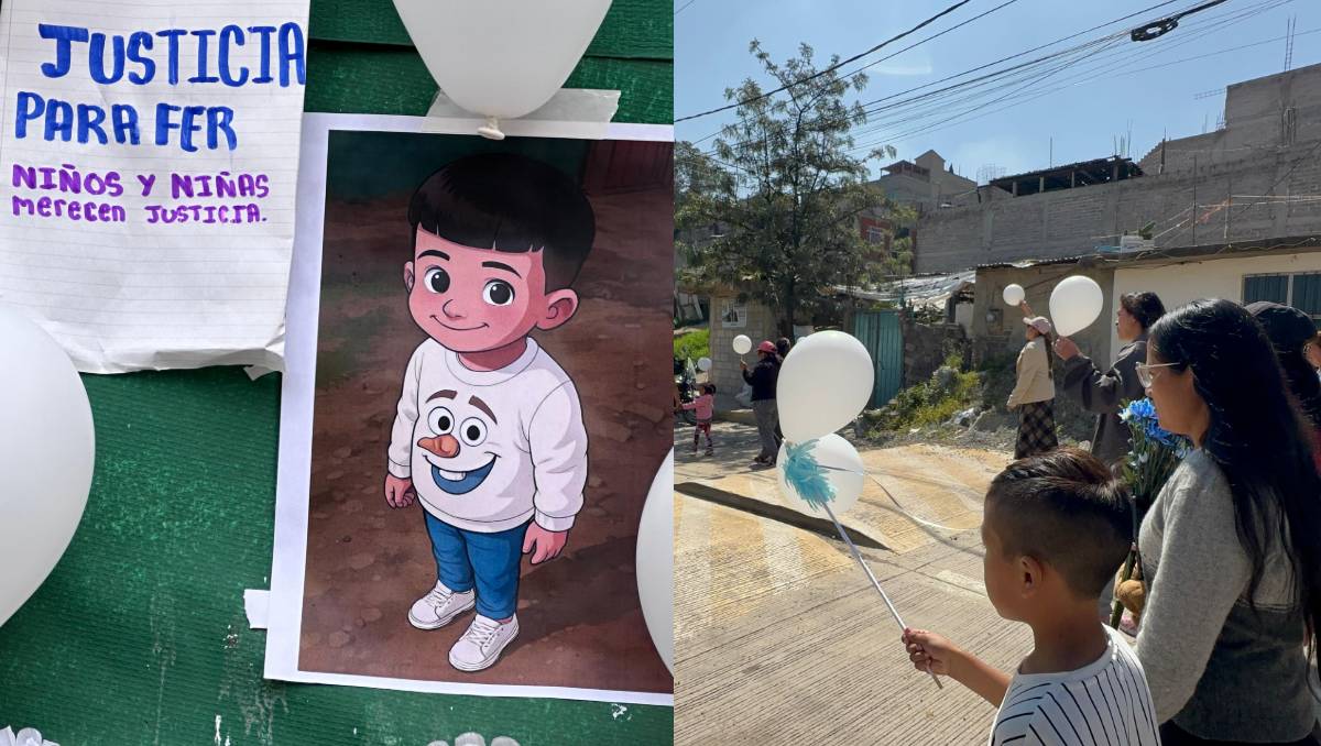 Emotiva despedida a Fernandito, el menor asesinado en Los Reyes La Paz