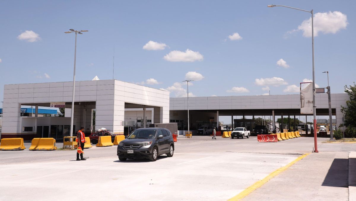 El gobernador informó que por la ampliación de carriles en el cruce fronterizo hay un mayor flujo y se evitan filas. Luis Guerra