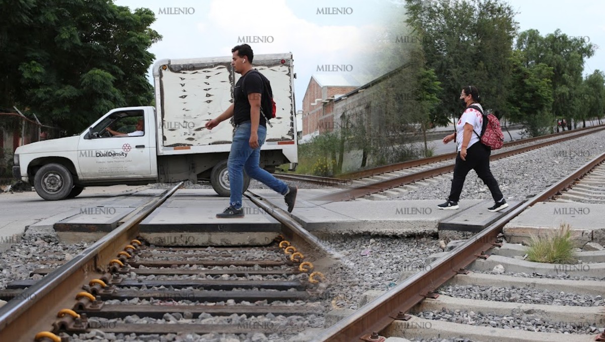 León solo cuenta con un cruce de trenes con plumillas | Especial
