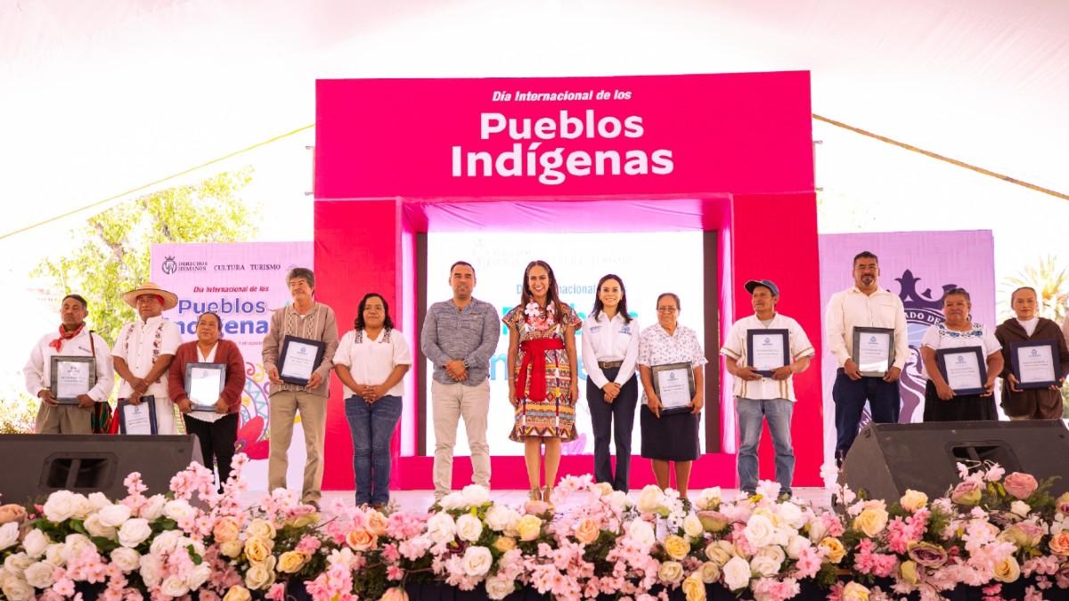 Conmemoración del Día Internacional de los Pueblos Indígenas en San Luis de la Paz. | Cortesía.