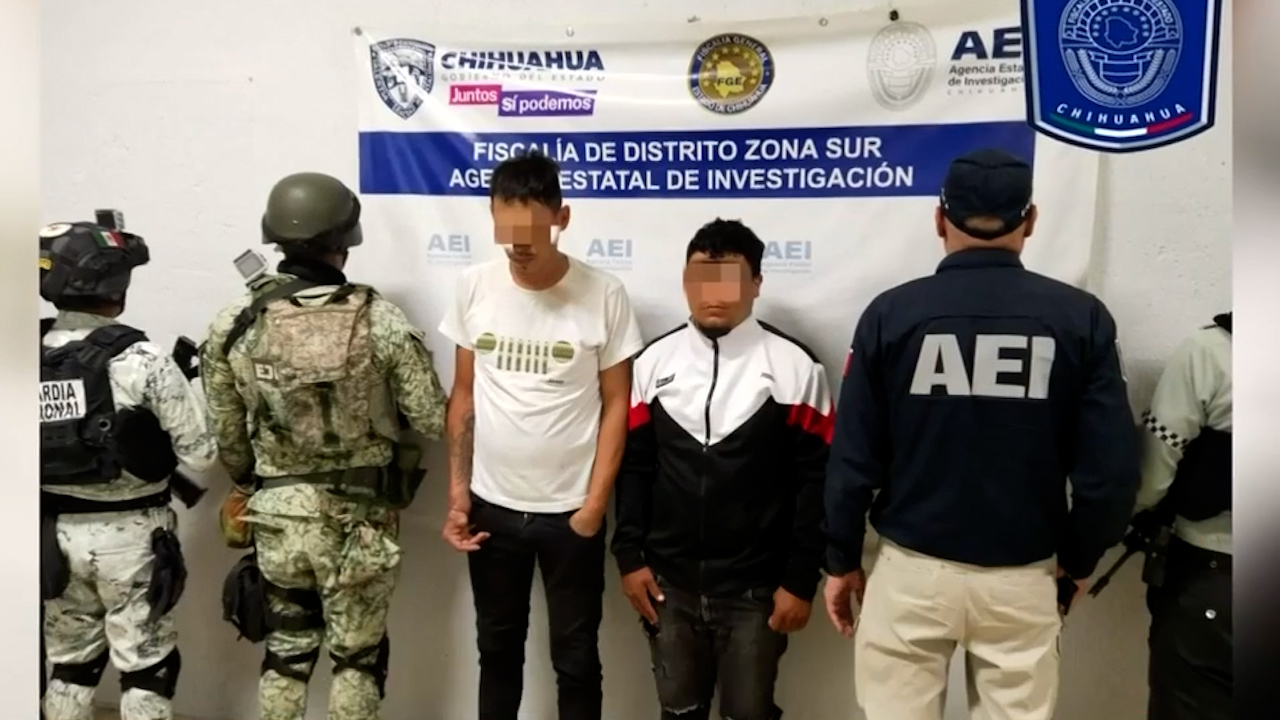 Detienen a 3 delincuentes tras secuestrar a dos paramédicos en Chihuahua