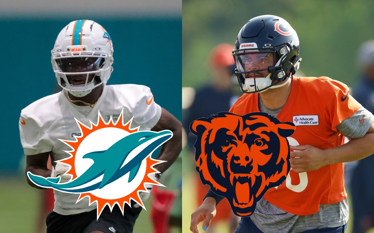 ¿Dónde ver Dolphins vs Bears? | Partido de pretemporada NFL 2025 (Reuters)