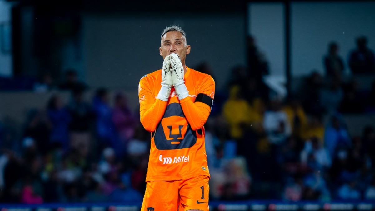 Keylor Navas debutó en CU con un empate ante Necaxa (Imago7)