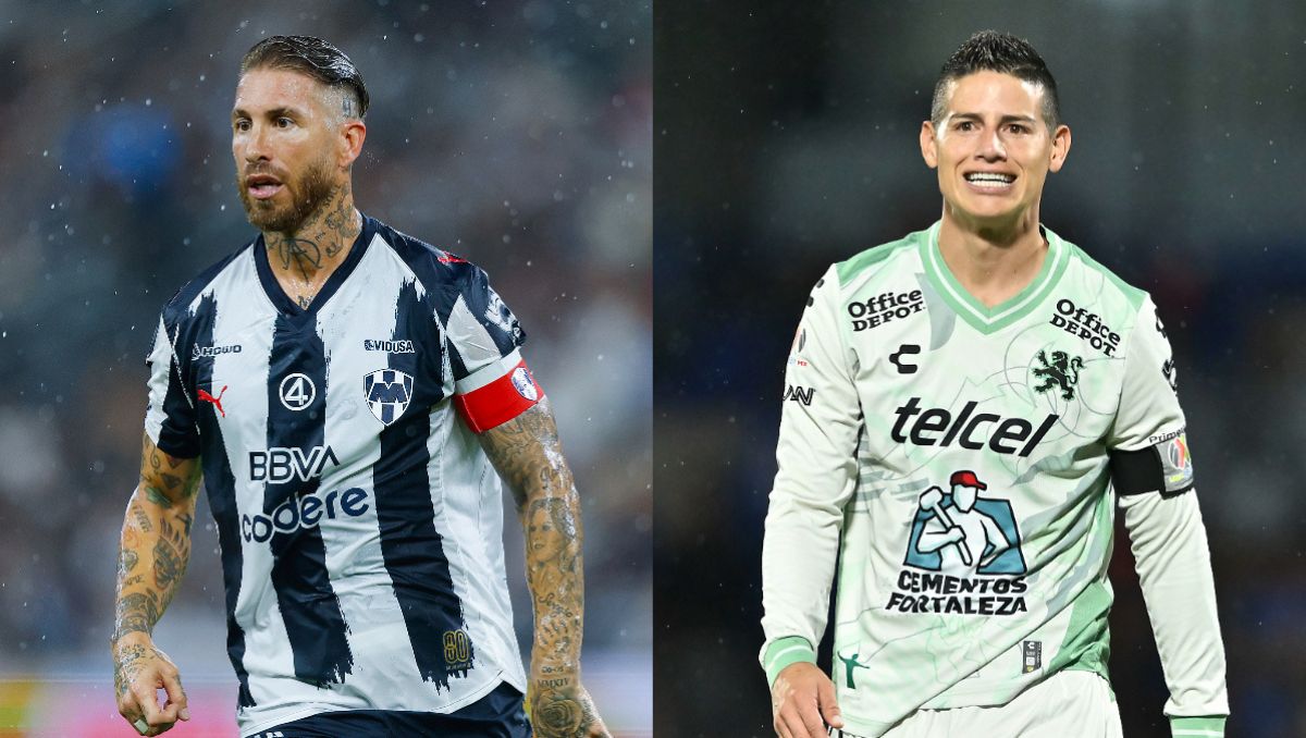 Sergio Ramos y James Rodríguez se enfrentarán en la jornada 4 de la Liga MX (Imago7)
