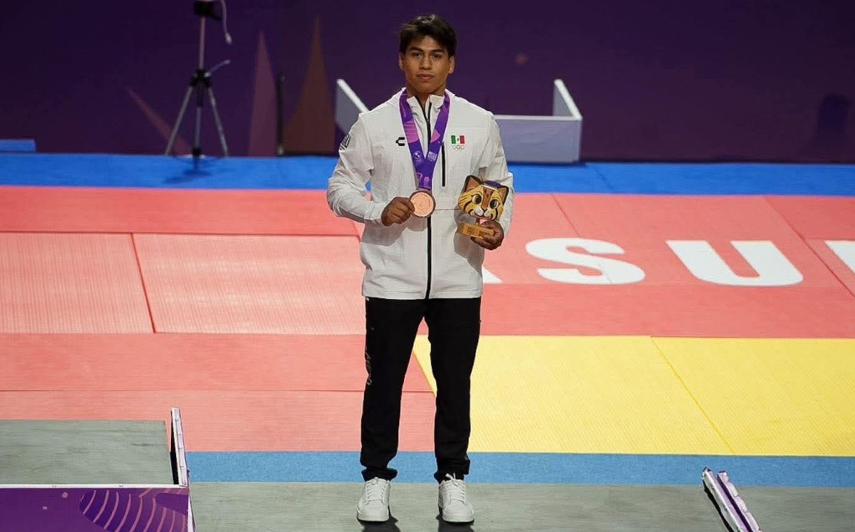 Eduardo Sagastegui en los Juegos Panamericanos Junior Asunción 2025.
