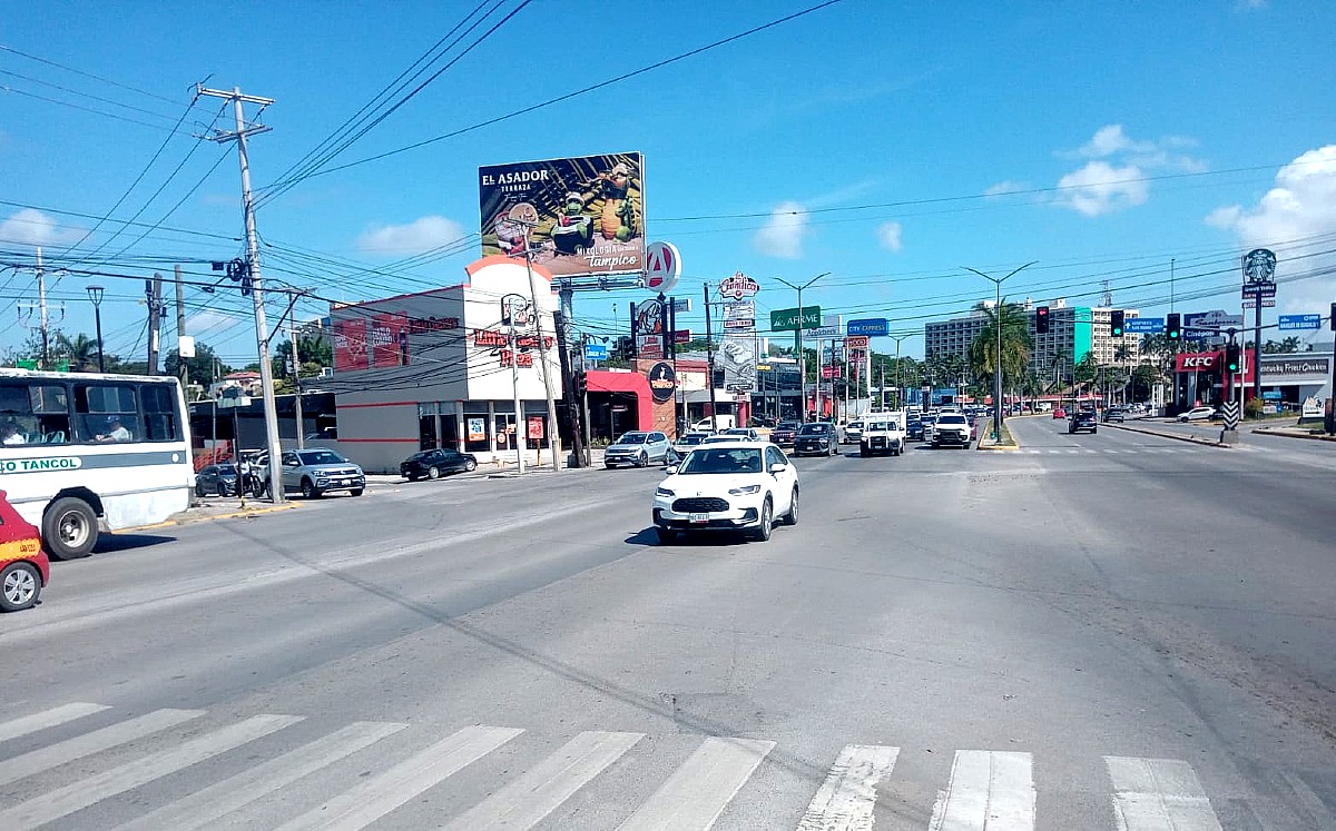 Iniciará modificación del camellón y carriles en crucero de avenida Hidalgo en Tampico
