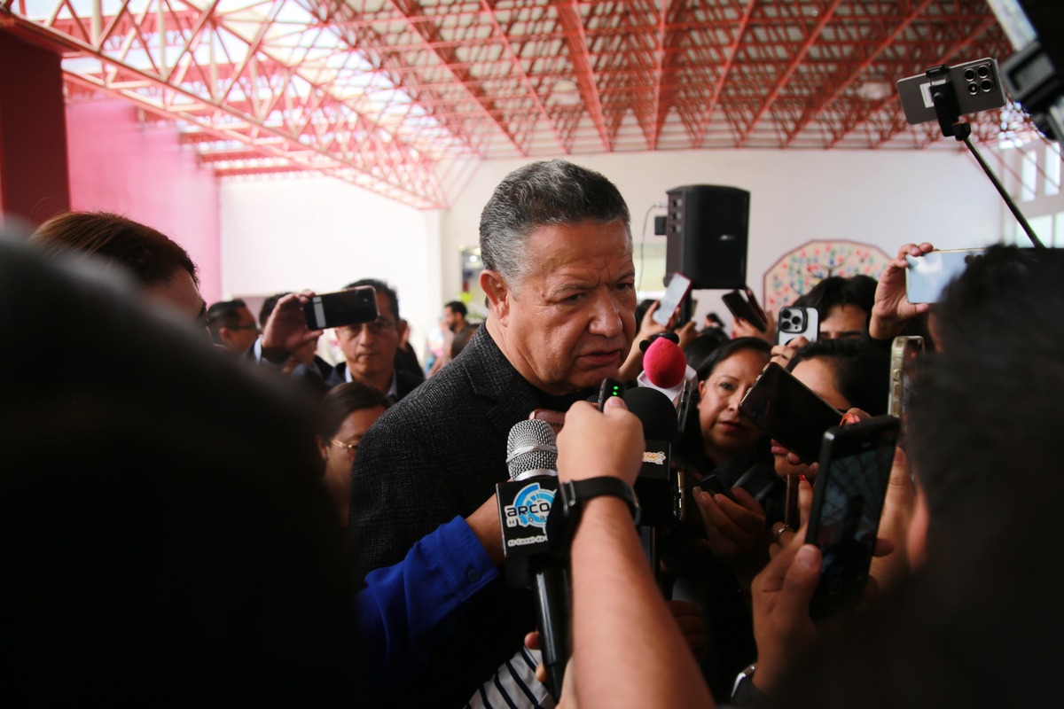 Julio Menchaca Salazar, gobernador de Hidalgo. (Maribel Calderón)
