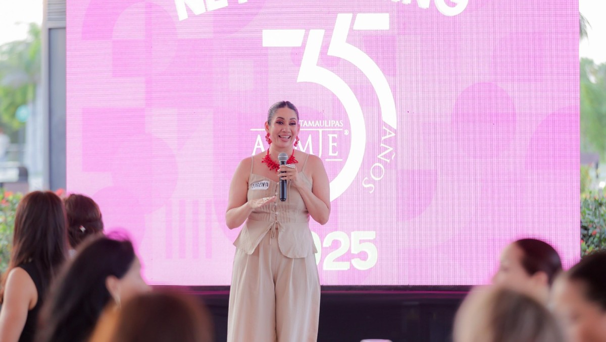 Lorena Rivera, presidenta de Ammje Tamaulipas.