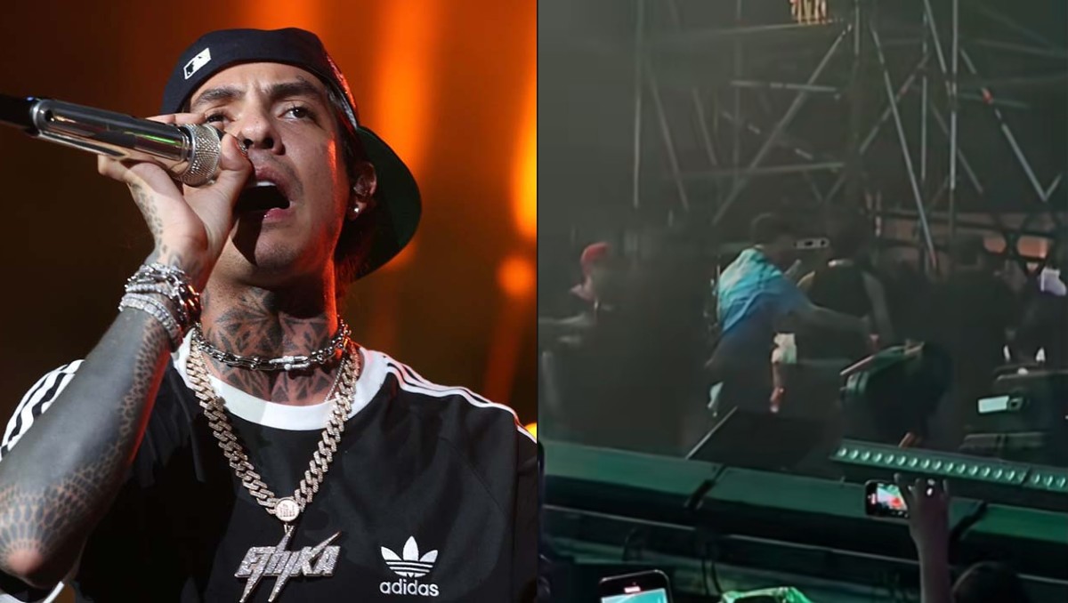 Natanael Cano golpea a DJ en concierto | VIDEO