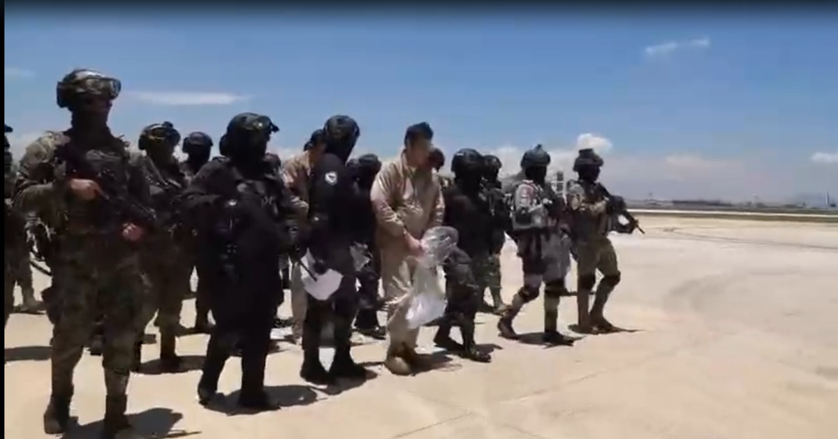 Entre los capos entregados hay sicarios del CJNG y Cártel de Sinaloa.