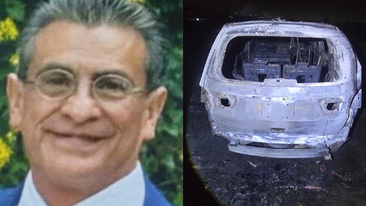 Uno de los delincuentes confesó que retuvieron a Alfredo en un hotel y después quemaron el auto junto con el cuerpo. Foto: (Especial)