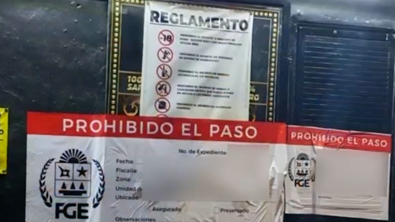 FGE rescató a 15 mujeres tras un cateo en un bar en Quintana Roo