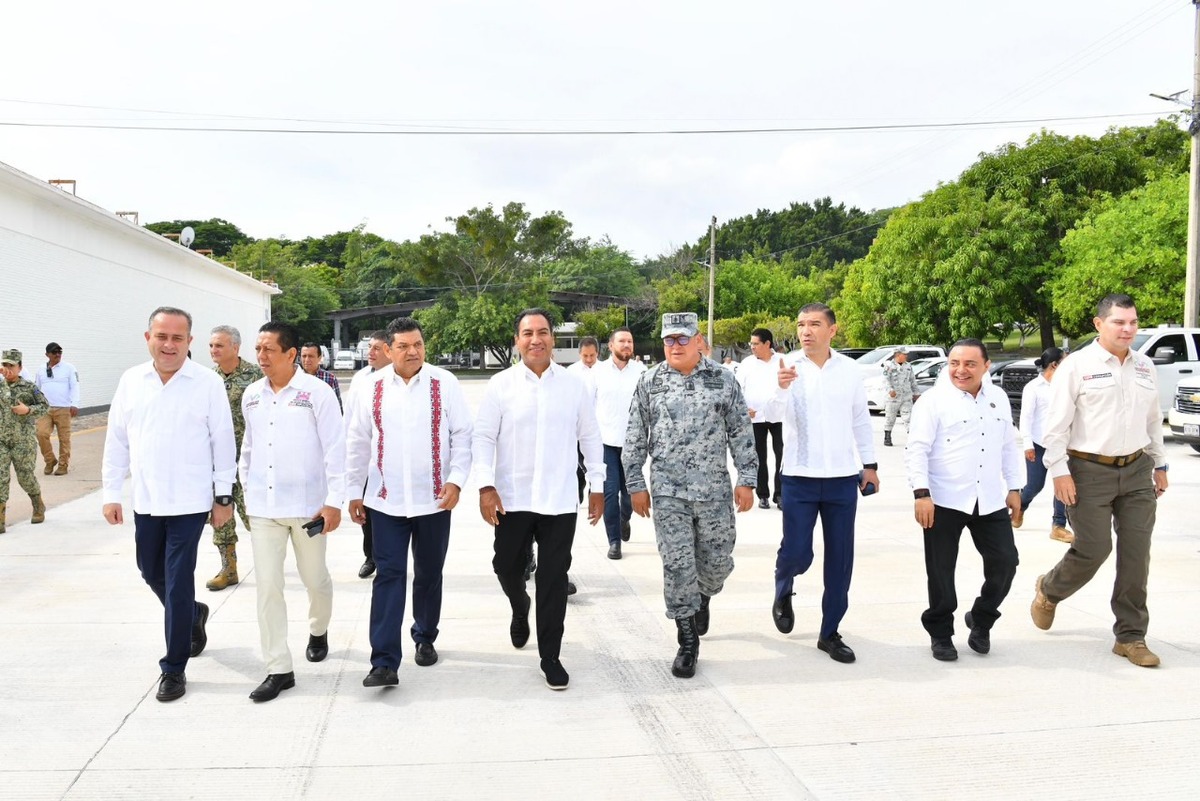 Fortalecen Tabasco y Chiapas acuerdos por la seguridad, al firmar nueva colaboración