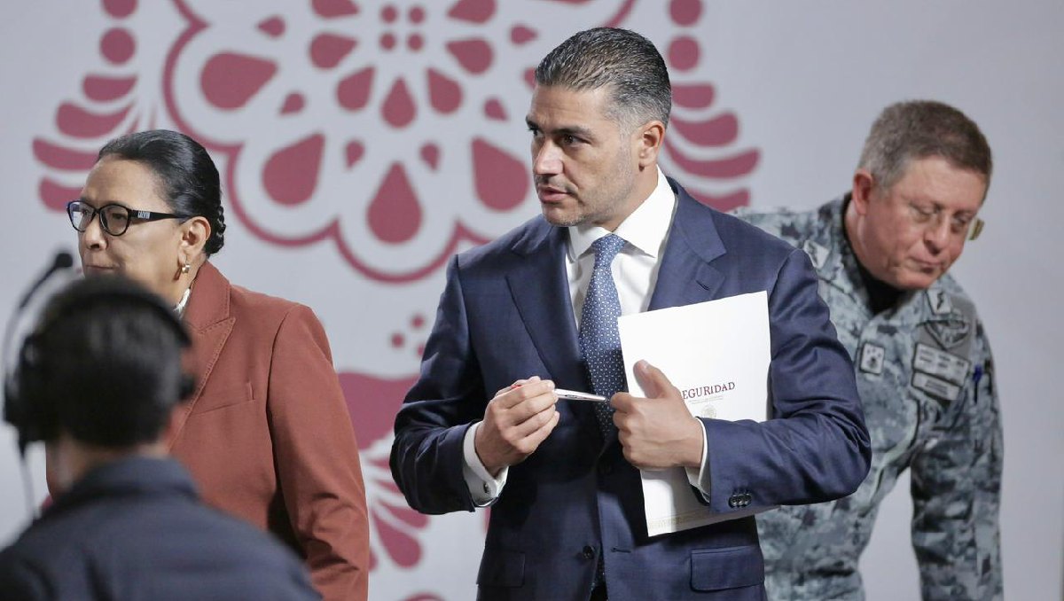 García Harfuch revela más información del caso de Dulce, una niña de 12 que fue asesinada a balazos dentro de su vivienda. Foto: (Ariel Ojeda)