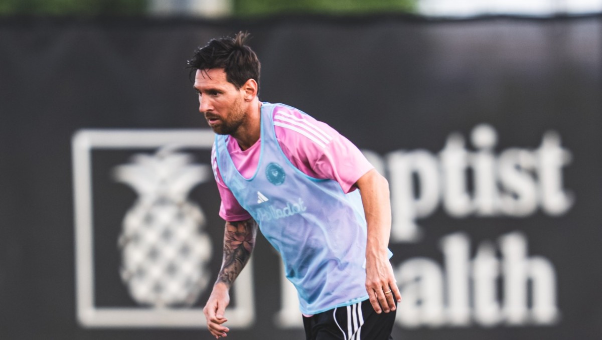 Leo Messi acelera su recuperación en Miami de cara a cuartos de final de la Leagues Cup (Cortesía Inter Miami)