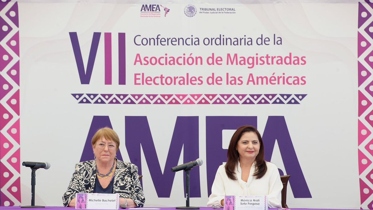 Mónica Soto menciona que es una experiencia ver a la primera presidenta de México. | Especial