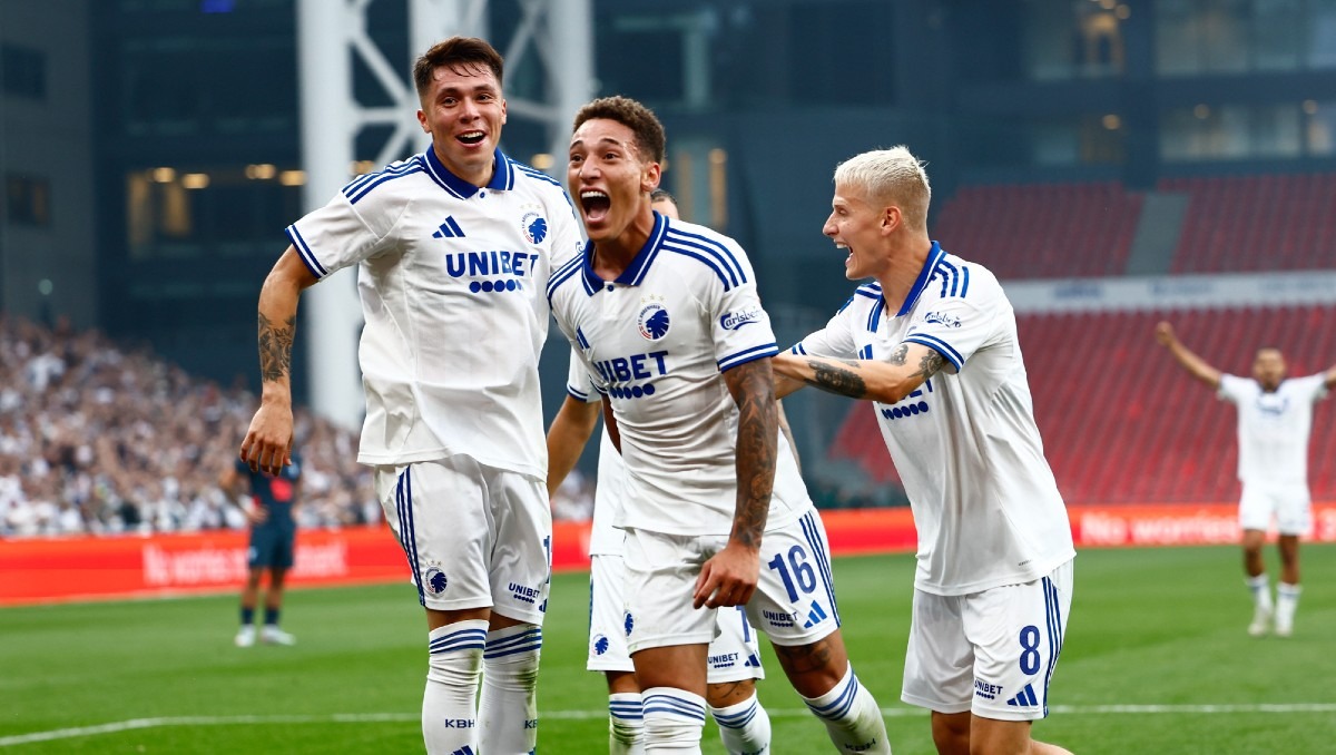 Rodrigo Huescas se estrena como goleador en Champions League vs Malmö (X @FCKobenhavn)