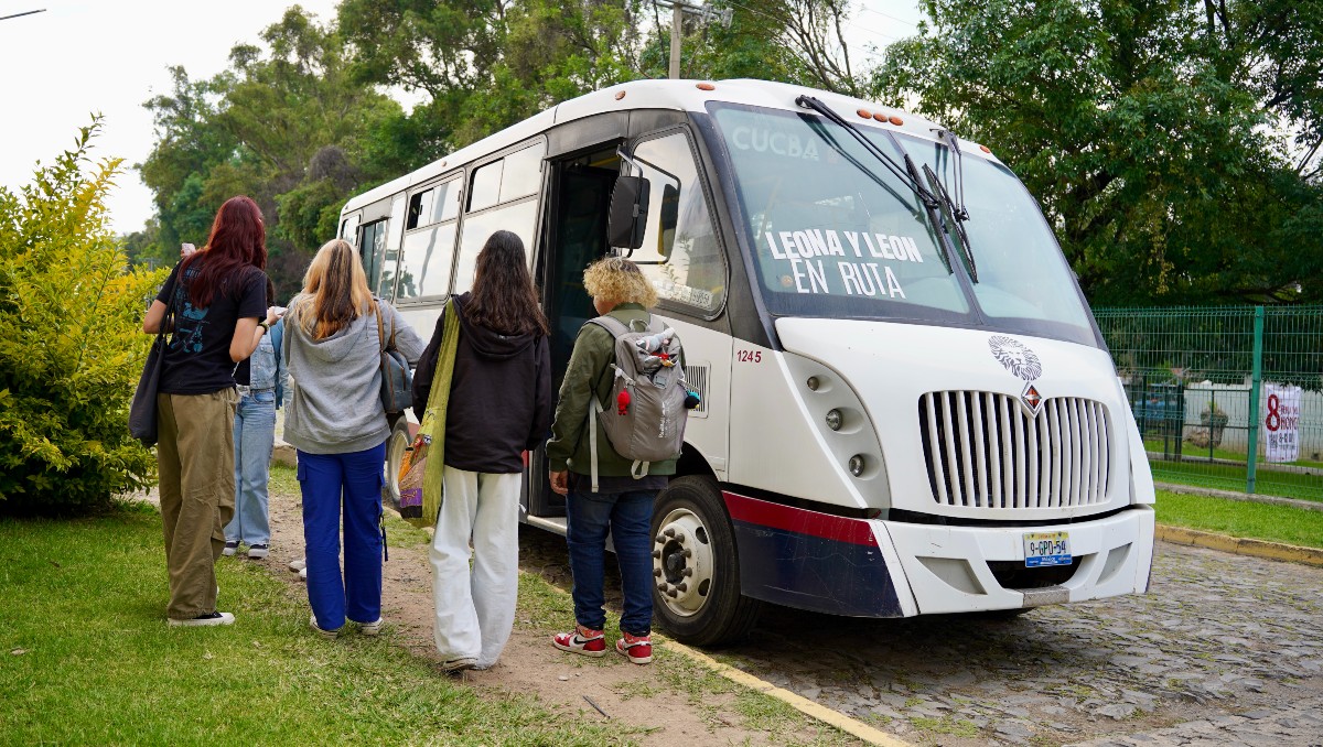 Nuevo servicio Leona y león en ruta desde el CUCBA para salir del CUCBA, aquí los detalles (Cortesía Comunicación Social UdeG)