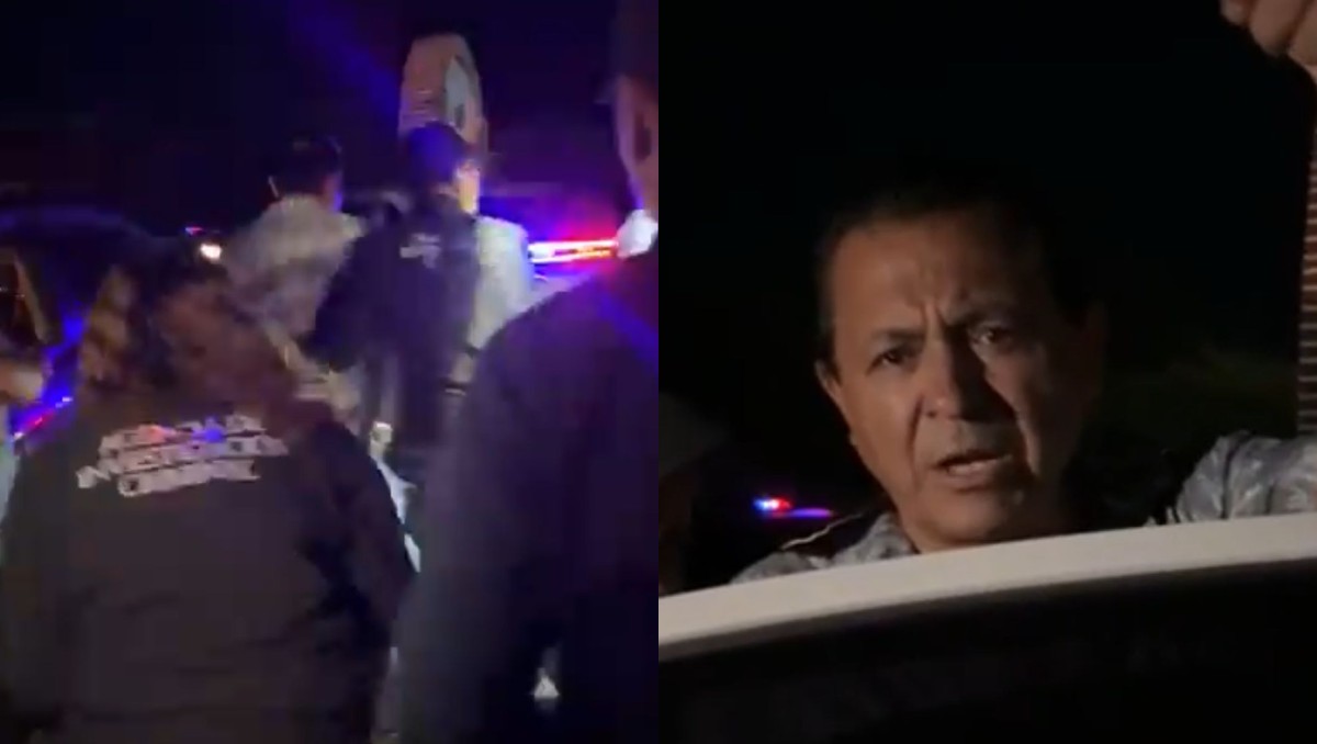 El hecho fue transmitido en vivo desde la página de Facebook del ex abanderado del PT en los comicios de 2021. (Capturas de pantalla)